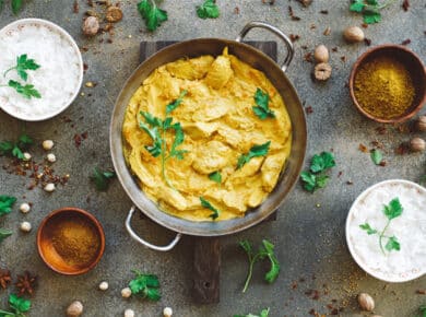 Aiguillettes de poulet au curry