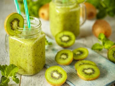 Smoothie Concombre Kiwi